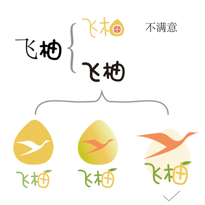 “飞柚网络”Logo设计思维 为表哥店铺注入科技与活力的视觉基因